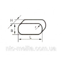 Вкладиш фрикційний К274А-21М-801-1